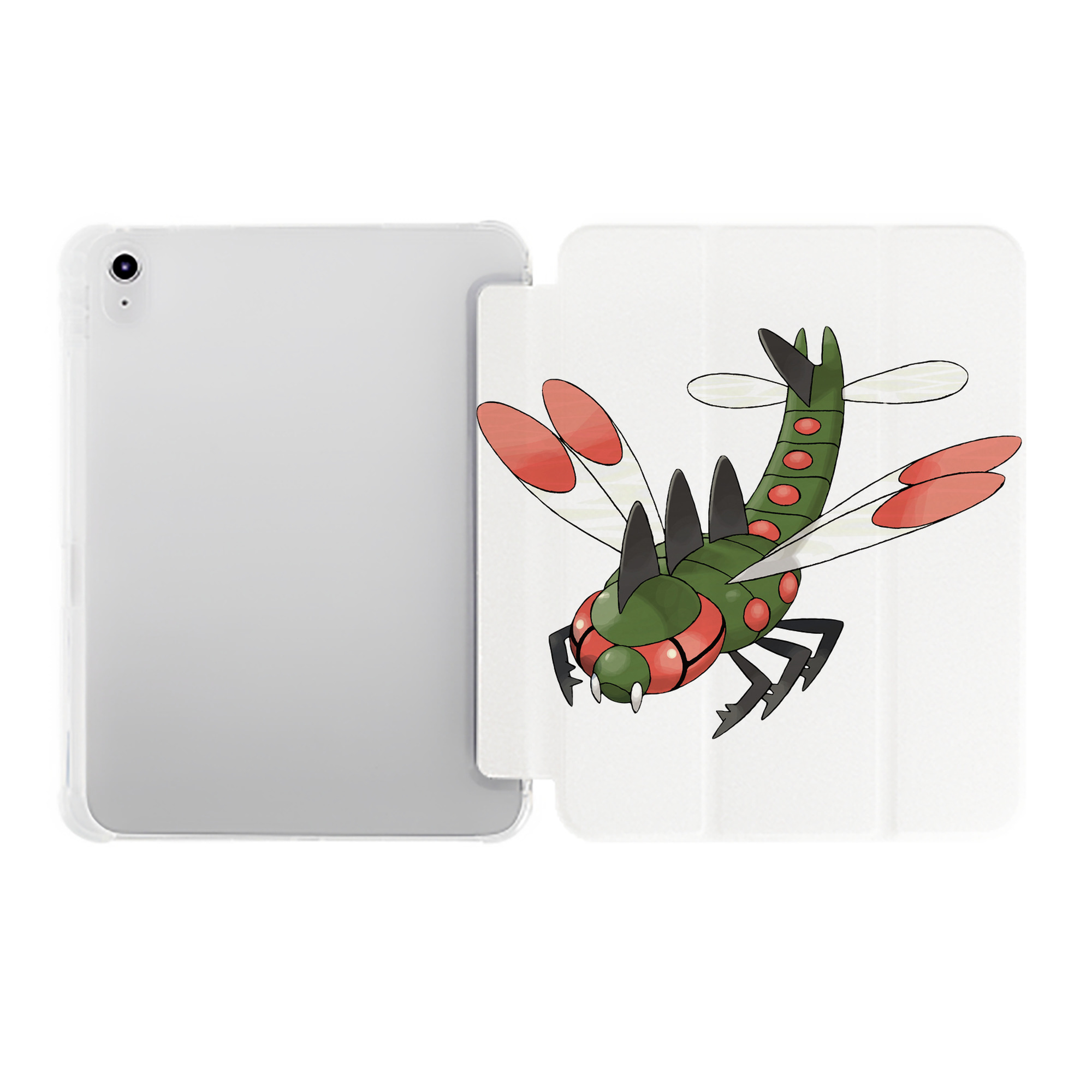 （画像用） ポケットモンスター Pokémon IPad ケース ペン収納付き 三つ折りスタンド PUレザー×シリコン 対応機種9.5/10.5/10.9インチ
